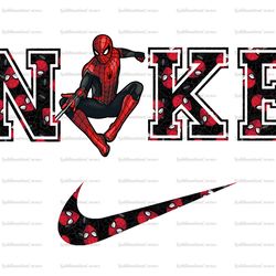 superhero spiderman nike png x nike png, logo brand png,spider-man nike png, nike png, instant download, sublimation