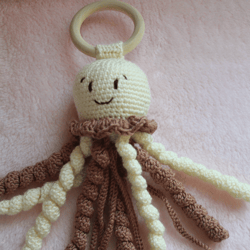 Octopus toy, Handmade octopus, Plush octopus.