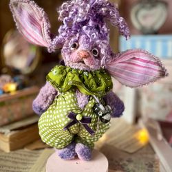 LaLa Teddy Bunny. Handmade Teddy Bear