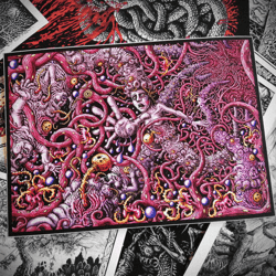 reaching out - dark art print