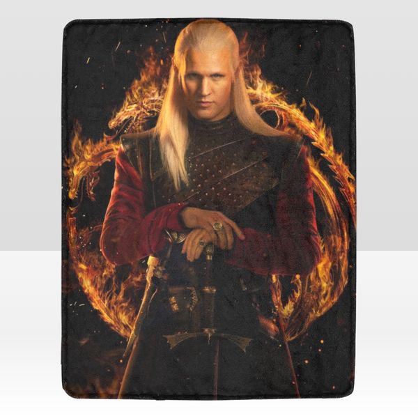 Daemon Targaryen Blanket Lightweight Soft Microfiber Fleece.png