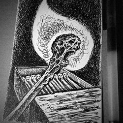 ignited to life - original drawing