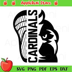 cardinals lacrosse, cardinals svg, lacrosse svg, cut file, sport svg