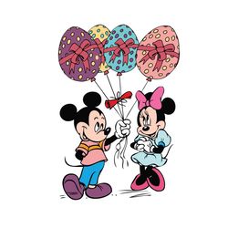 Happy Easter Mickey And Minnie Face SVG Happy Easter Day SVG Cricut