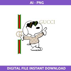 snoopy gucci png, gucci logo png, gucci brand png, cartoon gucci png, ai digital file