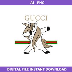 unicorn gucci png, gucci logo png, unicorn png, gucci brand png, fashion brand png, ai digital file