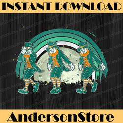 leprechaun griddy dance png, st patrick day 2023 png, rainbow png, digital file, png high quality, sublimation