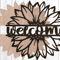 Layered Welcome Sunflower Sign SVG Glowforge File Laser Cut Files.png