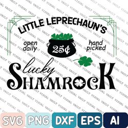 Shamrock St Patty's Day Svg, St Patricks Day Svg, Four Leaf Clover, Shamrock Svg, St Patrick's Day Irish Crewneck Svg