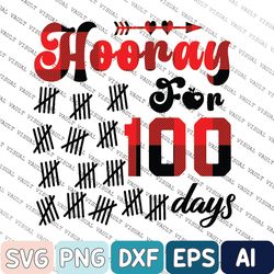 buffalo plaid 100 days of school png, happy 100th day of school png, school png, cricut, digital download