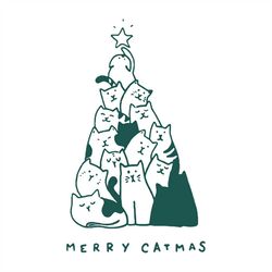 Merry Catmas christmas svg, Christmas Svg, Cat Svg, Christmas Gift Svg, Merry Christmas Svg, Christmas Day Svg, Reindeer
