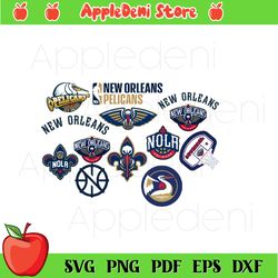 New Orleans Pelicans, Sport Svg, New Orleans Pelicans svg, NBA Team Svg