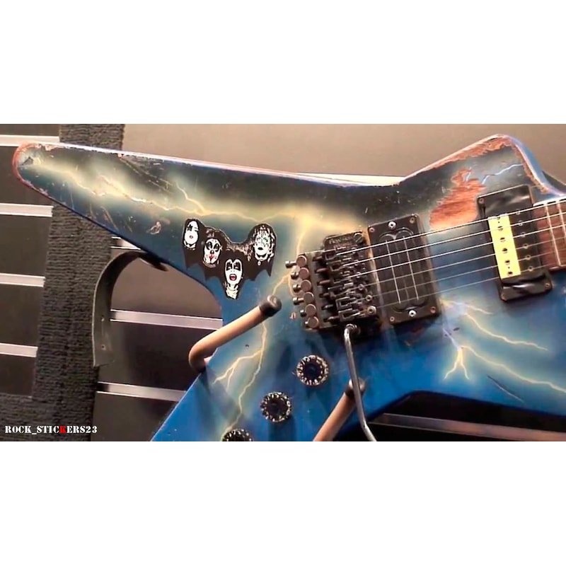 Dimebag Razor Sticker Guitar stickers Dimebag Darrell Dean from Hell vinyl decal K | Inspire ...