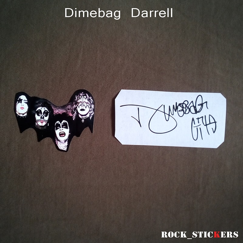 Dimebag Razor Sticker Guitar stickers Dimebag Darrell Dean from Hell vinyl decal K | Inspire ...
