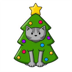 Oh Christmas Tree Oh Christmas Tree svg, Christmas Svg, Christmas Cat Svg, Cat Svg, Christmas Gift Svg, Merry Christmas