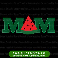 mom watermelon svg png, png download, cricut png printable, digital print design, instant digital download