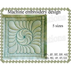 Quilt block embroidery designs Quilting block Machine embroidery design Embroidery files