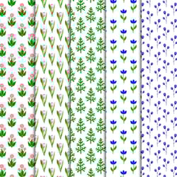 digital seamless colorful scrapbooking paper