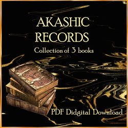 Set of 3 books about Akashic Records