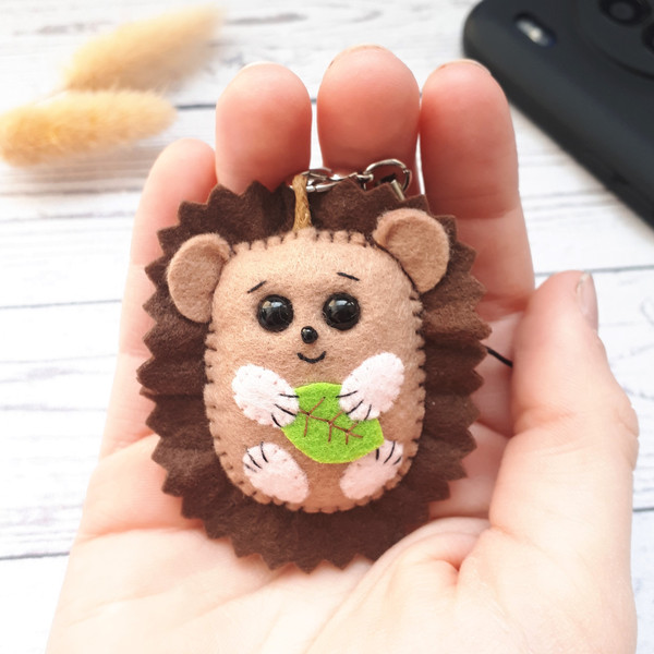 Cute-Hedgehog-plush-phone-charm