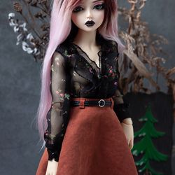 Fairyland Minifee MSD BJD Clothes - Cherry blouse