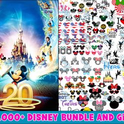 79.000 file disney svg bundle, mega disney svg dxf eps png, for cricut, digital, file cut, instant download