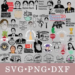The OfficeTV Show svg, The OfficeTV Show bundle svg, png, dxf, svg files for cricut, movie svg, clipart
