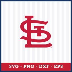 st. louis cardinals svg, st. louis cardinals logo svg, mlb svg, sport svg, png dxf eps file