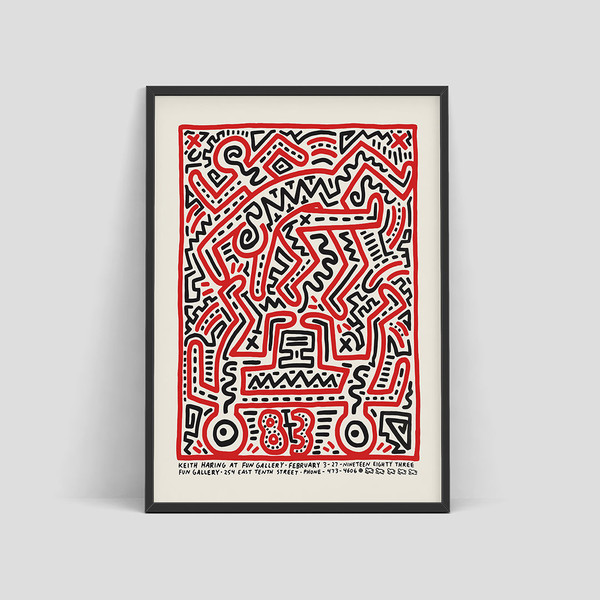 Keith Haring - Exhibition poster.jpg