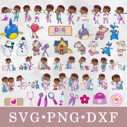doc mcstuffin svg, doc mcstuffin bundle svg, png, dxf, svg files for cricut, movie svg, clipart