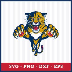 florida panthers logo svg, florida panthers svg, nhl svg, sport svg, png dxf eps file
