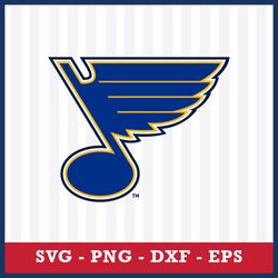 St. Louis Blues Svg, St. Louis Blues Logo Svg, NHL Svg, Sport Svg, Png Dxf Eps File