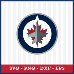 winnipeg jets svg, winnipeg jets logo svg, nhl svg, sport svg, png dxf eps file