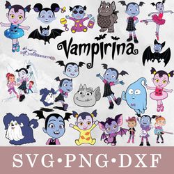 Vampirina svg, Vampirina bundle svg, png, dxf, svg files for cricut, movie svg, clipart