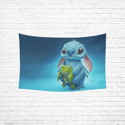 Stitch Wall Tapestry, Cotton Linen Wall Hanging