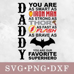 DADDY you are my favorite superhero svg, DADDY you are my favorite superhero bundle svg, png, dxf, svg files for cricut