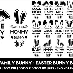 Cute family bunny – Easter bunny bundle