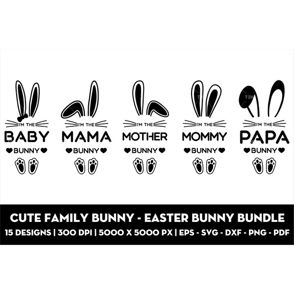 Cute family bunny - Easter bunny bundle cover 2.jpg