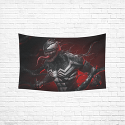 venom wall tapestry, cotton linen wall hanging