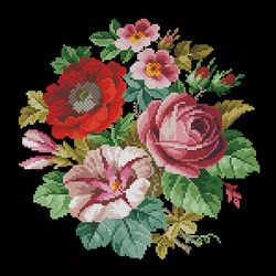 230224 bouquet with white morning glory