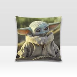 Baby Yoda Pillow Case (2 Sided Print)