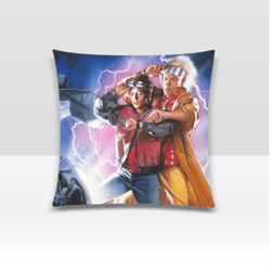 Back To The Future Pillow Case (2 Sided Print)
