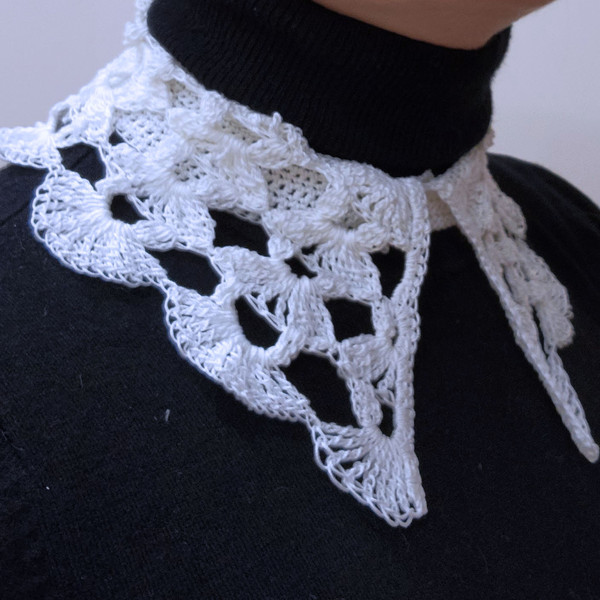Cosplay collar crochet pattern