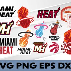 miami heat svg, basketball team svg, cleveland cavaliers svg, n b a teams svg, instant download