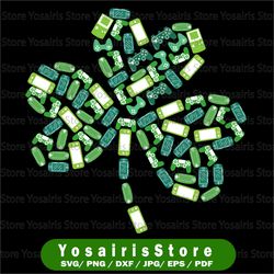 shamrock gaming svg, video game shamrock svg, st patrick's day gamer svg, game controller svg, instant download