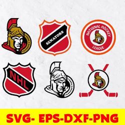 ottawa senators hockey teams svg, ottawa senators svg, n  h  l svg, n  h  l svg, png, bundle