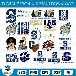 stillman college svg, hbcu svg collections, hbcu team, football svg, mega bundle, digital download