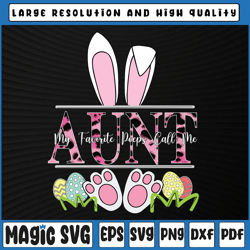 my favorite peep calls me aunt svg, auntie cute bunny leopard svg, digital download