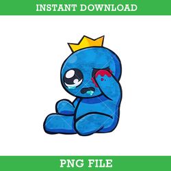 blue rainbow friends png, blue from rainbow friends png, rainbow friends png, instant download