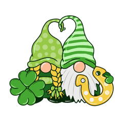 gnome happy patrick's svg, st patrick's day svg, shamrock svg, st patricks svg, lucky svg file cut digital download
